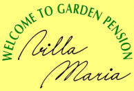 Welcome to garden pension Villa Maria